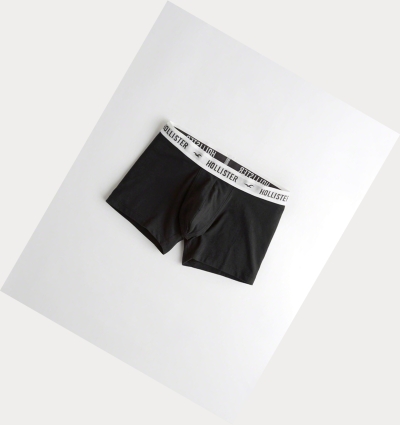 Black Hollister Classic Trunk Men's Underwear | ZA-KZSY560