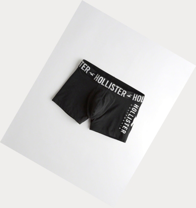 Black Hollister Classic Trunk Men's Underwear | ZA-VJTS695