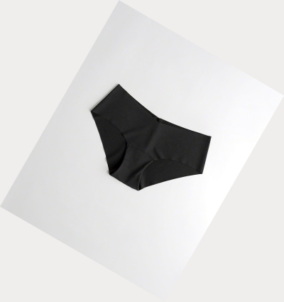 Black Hollister Gilly Hicks No-Show Hiphugger Women's Underwear | ZA-XREG923