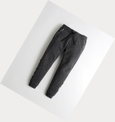 Black Hollister Skinny Fleece Men's Jogger | ZA-XFZN602