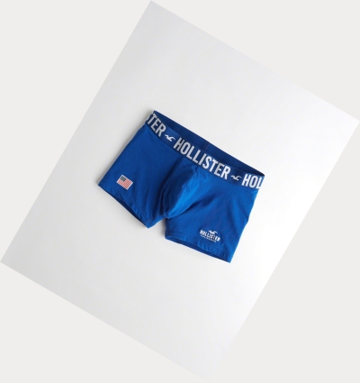 Blue Hollister Classic Trunk Men's Underwear | ZA-SOUA478