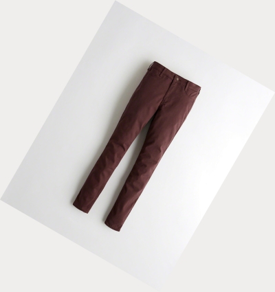 Burgundy Hollister Advanced Stretch High-Rise Women's Jeans | ZA-EPDI512