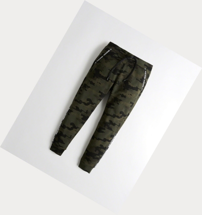 Camo Hollister Skinny Fleece Men's Jogger | ZA-MZIS193