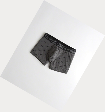 Dark Grey Hollister Classic Trunk Men's Underwear | ZA-CNVW875