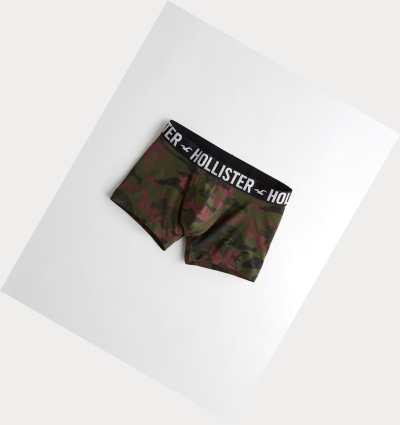 Olive Burgundy Camo Hollister Classic Trunk Men's Underwear | ZA-ZSCK947