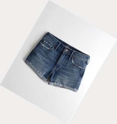 Wash Hollister Vintage Stretch High-Rise Denim Women's Shorts | ZA-KCHS614