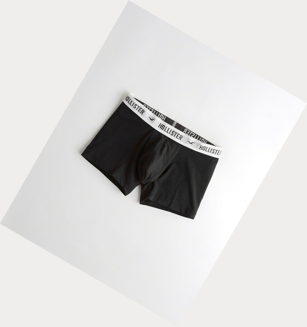 Black Hollister Classic Trunk Men\'s Underwear | ZA-KZSY560