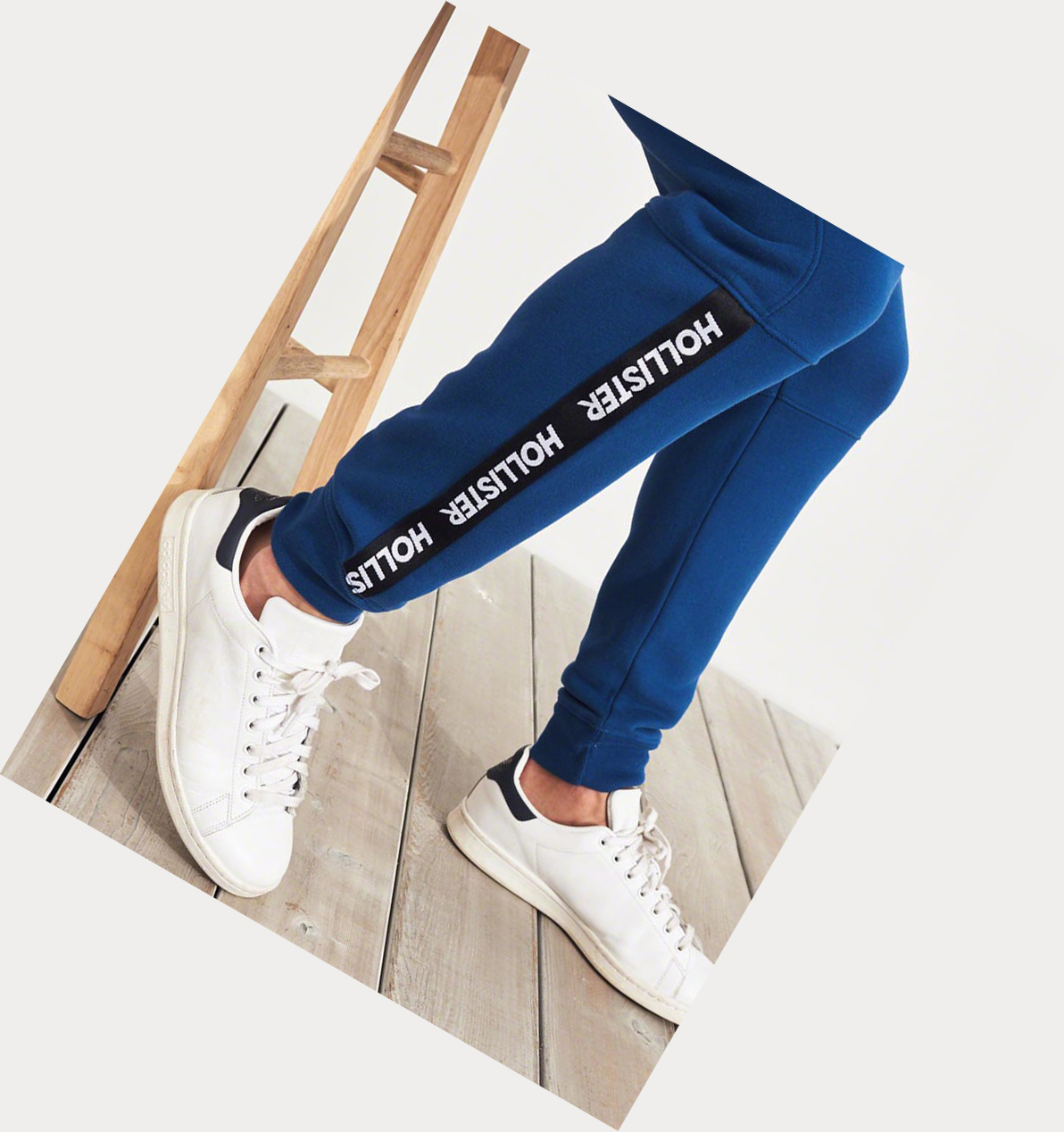 Blue Hollister Skinny Fleece Men's Jogger | ZA-SCOL642