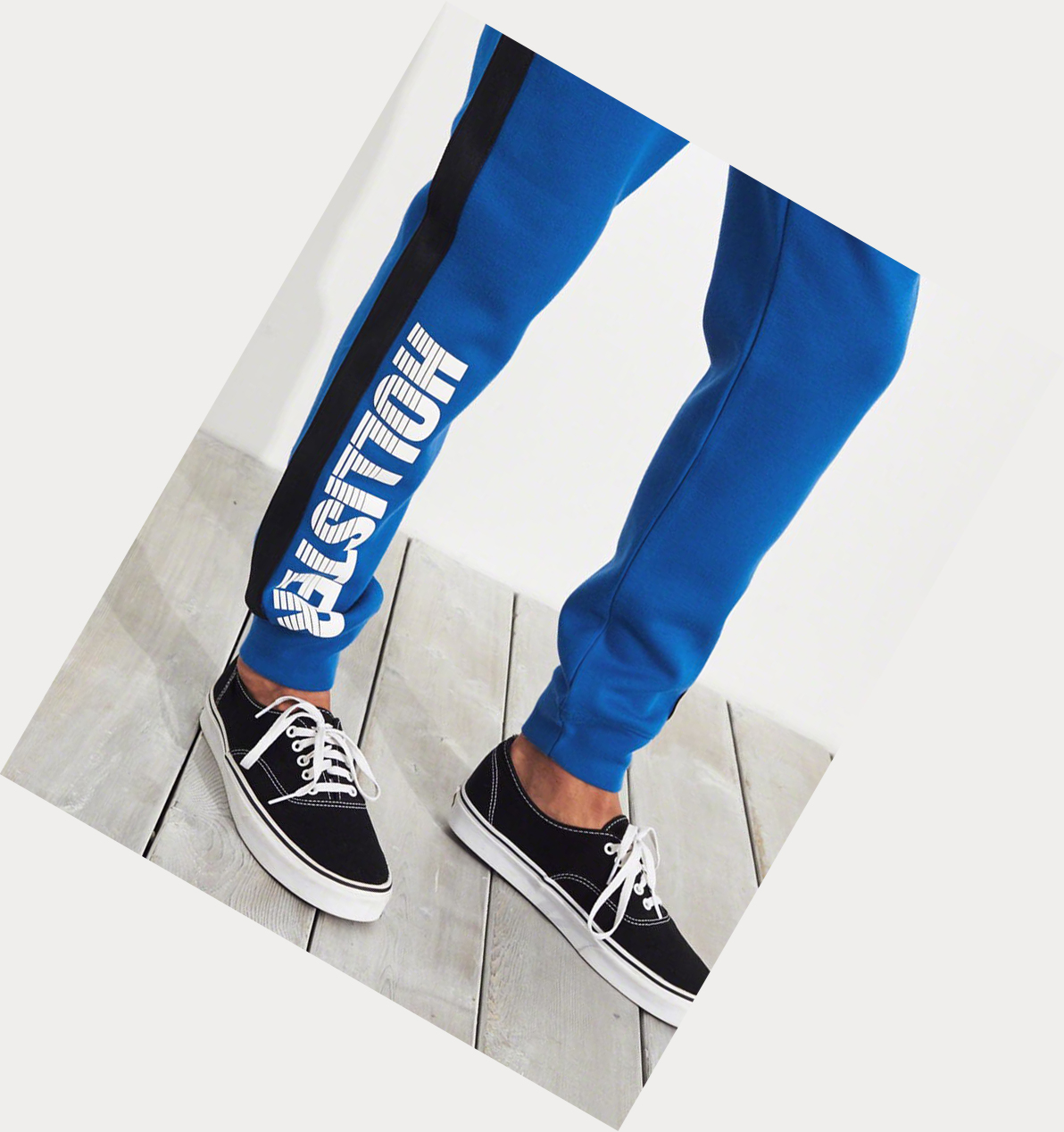 Blue Hollister Skinny Neoprene Men's Jogger | ZA-MNPB467