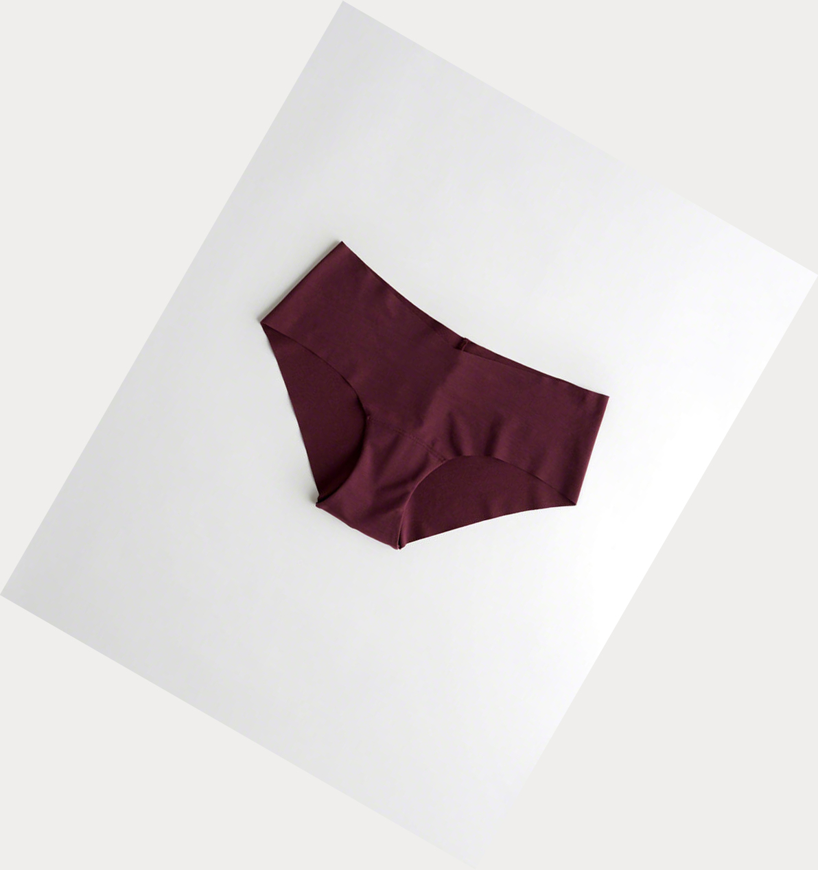 Burgundy Hollister Gilly Hicks No-Show Hiphugger Women\'s Underwear | ZA-ZRED435