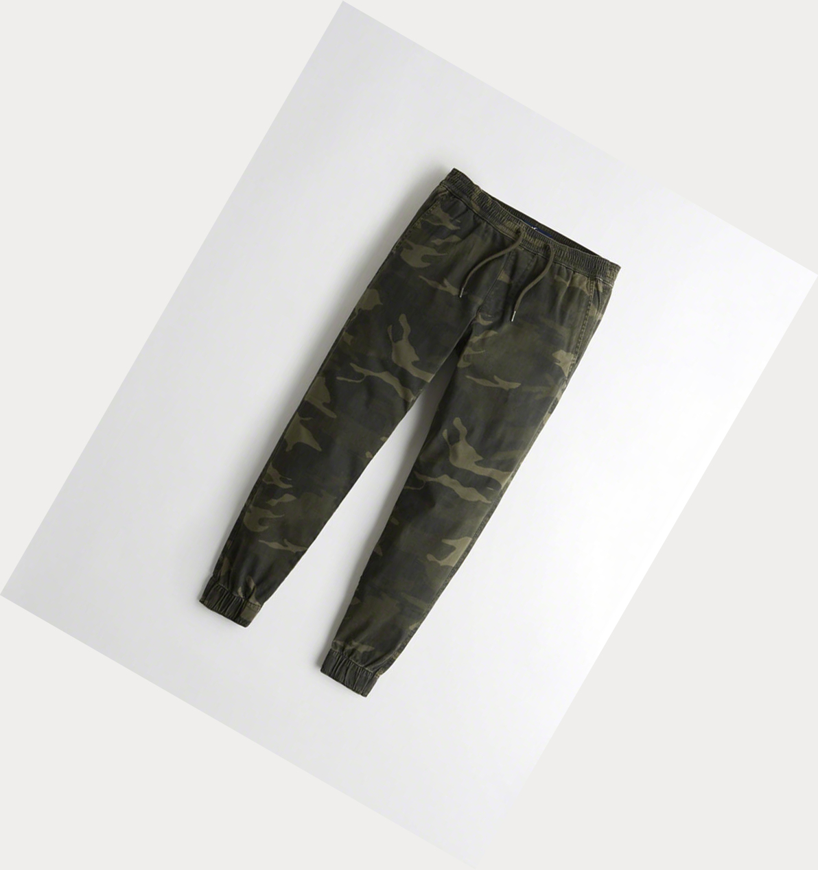 Camo Hollister Advanced Stretch Twill Super Skinny Men\'s Jogger | ZA-PCYD734