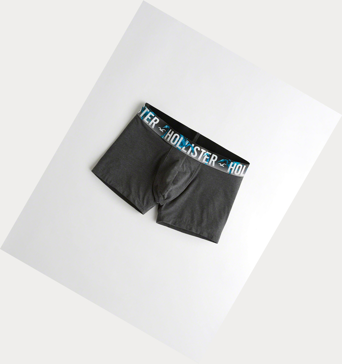 Dark Grey Hollister Classic Trunk Men\'s Underwear | ZA-MXOF672