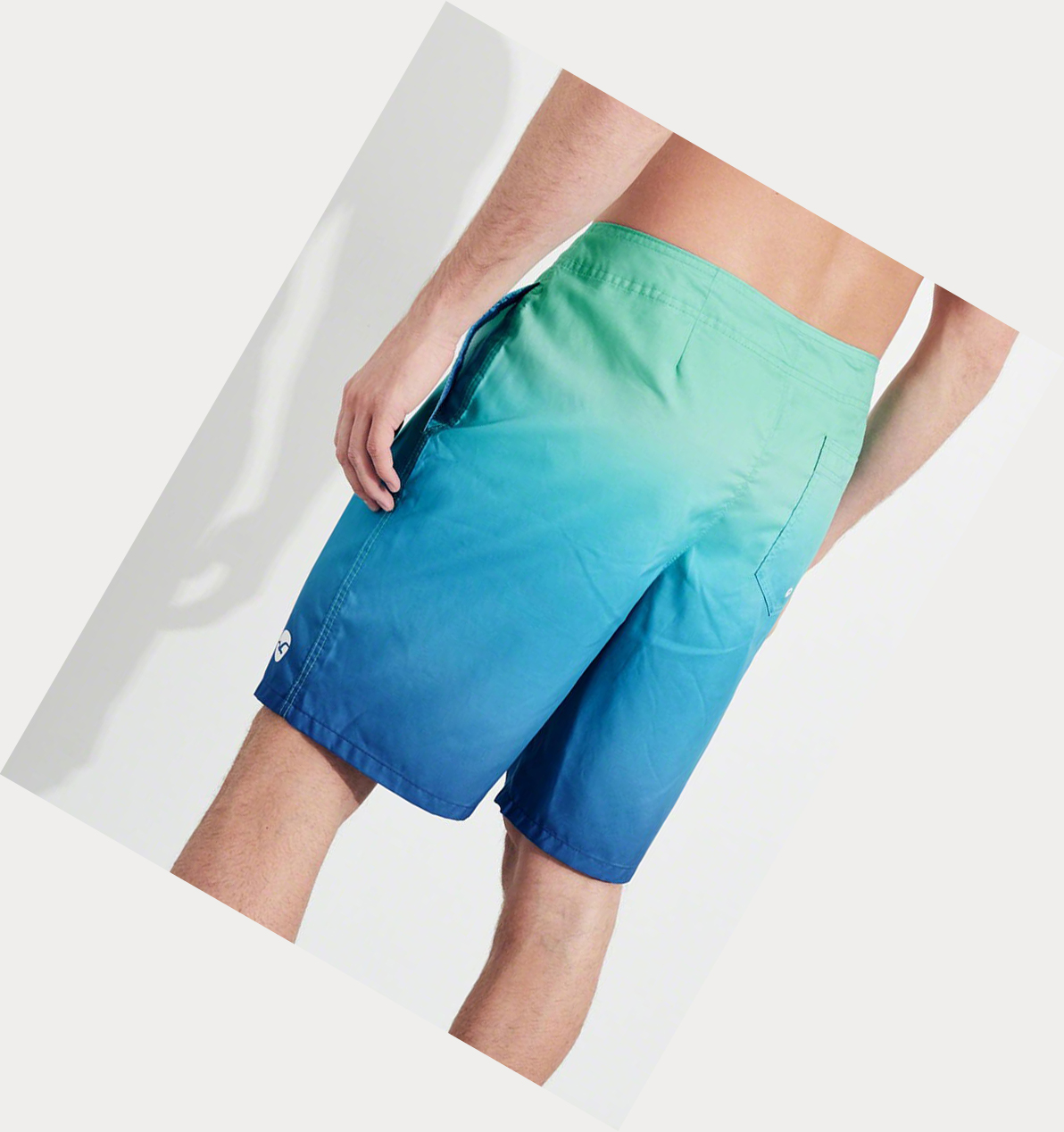 Green Hollister Classic Fit Men's Boardshorts | ZA-HOBE209