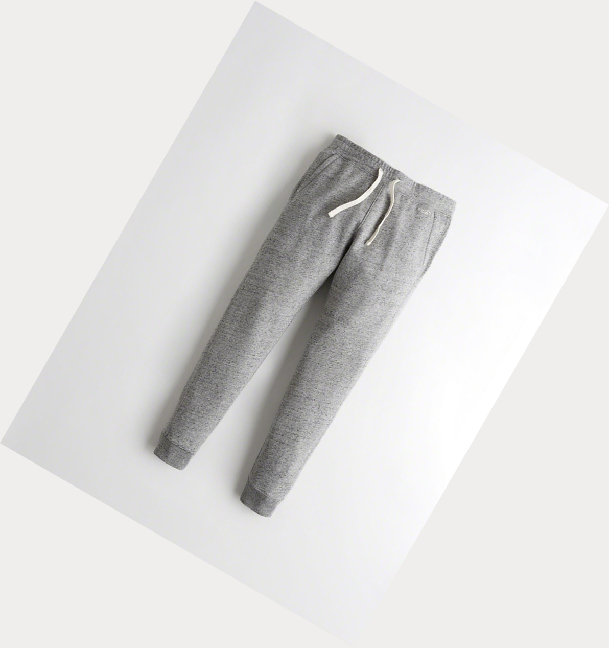 Grey Hollister Skinny Fleece Men\'s Jogger | ZA-ZWHU726