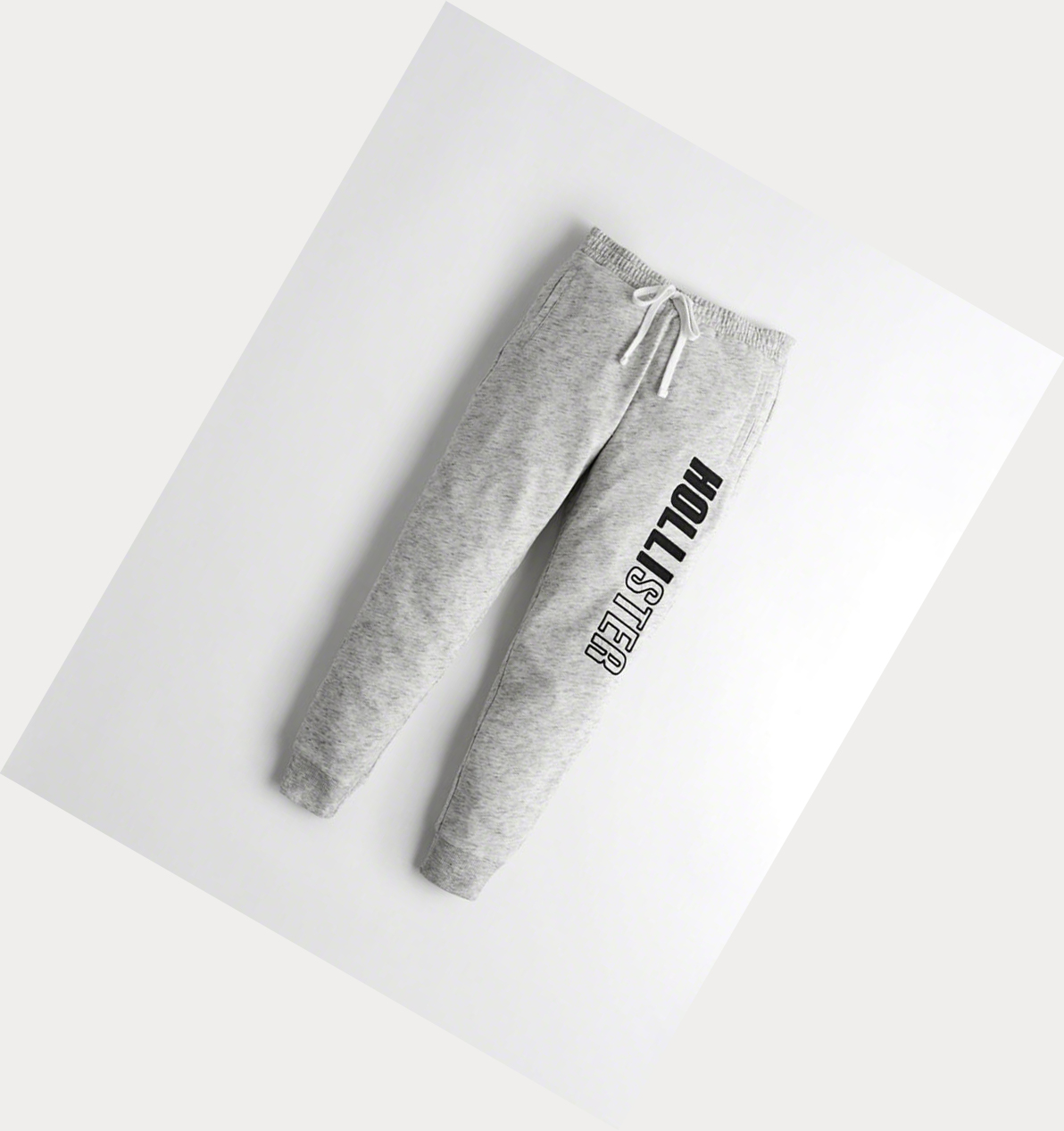 Light Grey Hollister Mid-Rise Fleece Women\'s Sweatpants | ZA-PQLH157