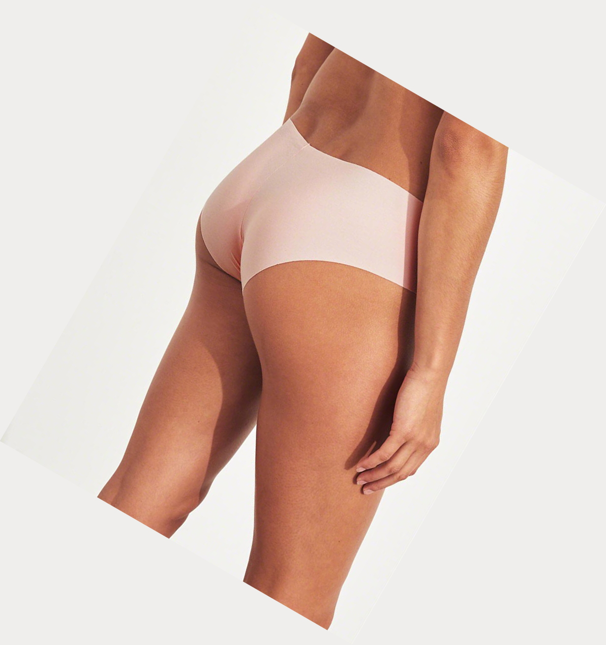 Light Pink Hollister Gilly Hicks No-Show Hiphugger Women's Underwear | ZA-SUMQ813