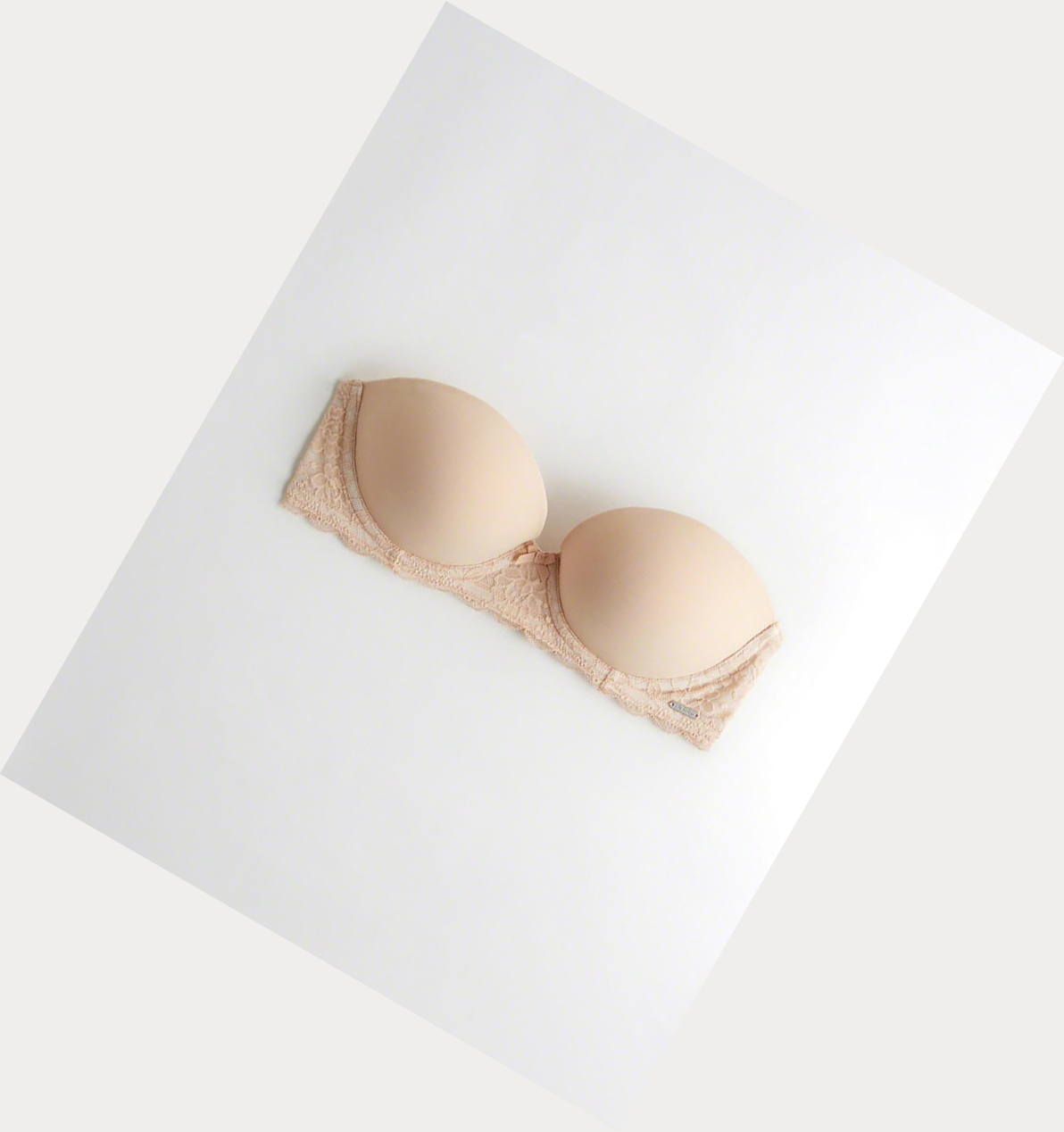 Nude Hollister Push-Up Multi-Way Women\'s Bras | ZA-QVEX728