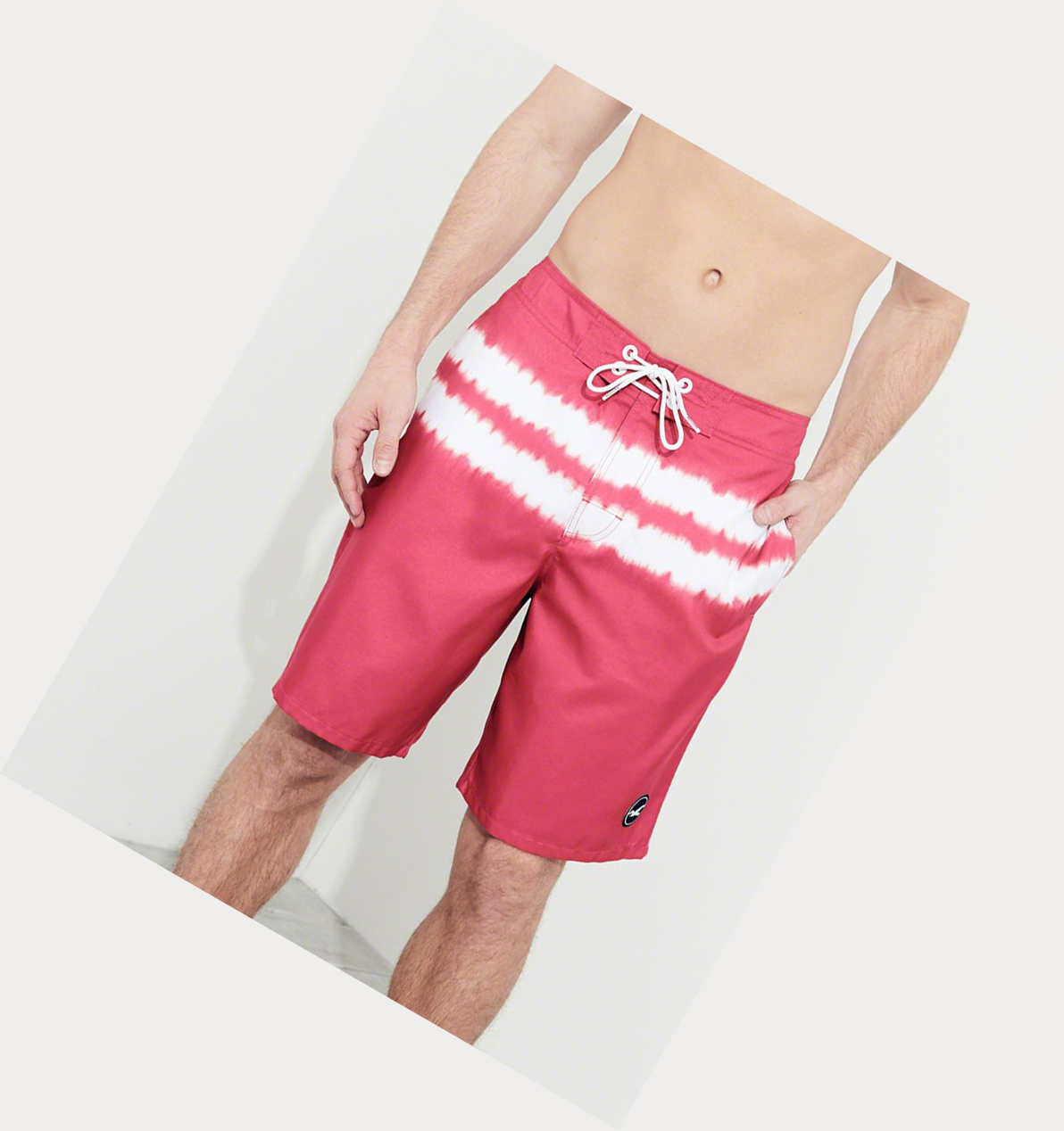 Pink Hollister Classic Fit Men's Boardshorts | ZA-BEHS742