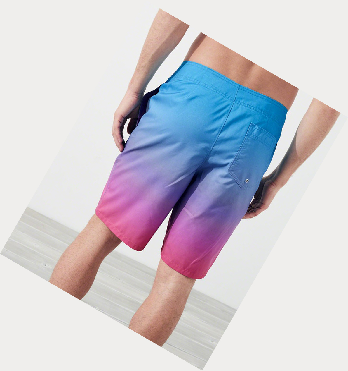 Pink Hollister Classic Fit Men's Boardshorts | ZA-WBTN732