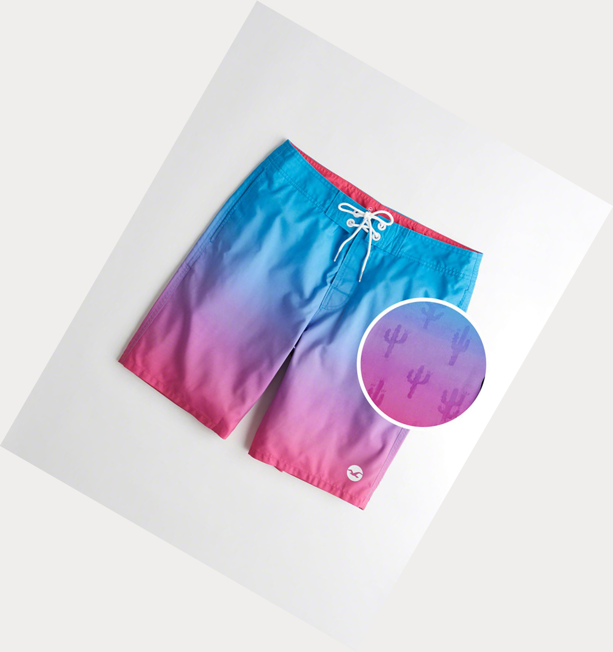 Pink Hollister Classic Fit Men\'s Boardshorts | ZA-WBTN732