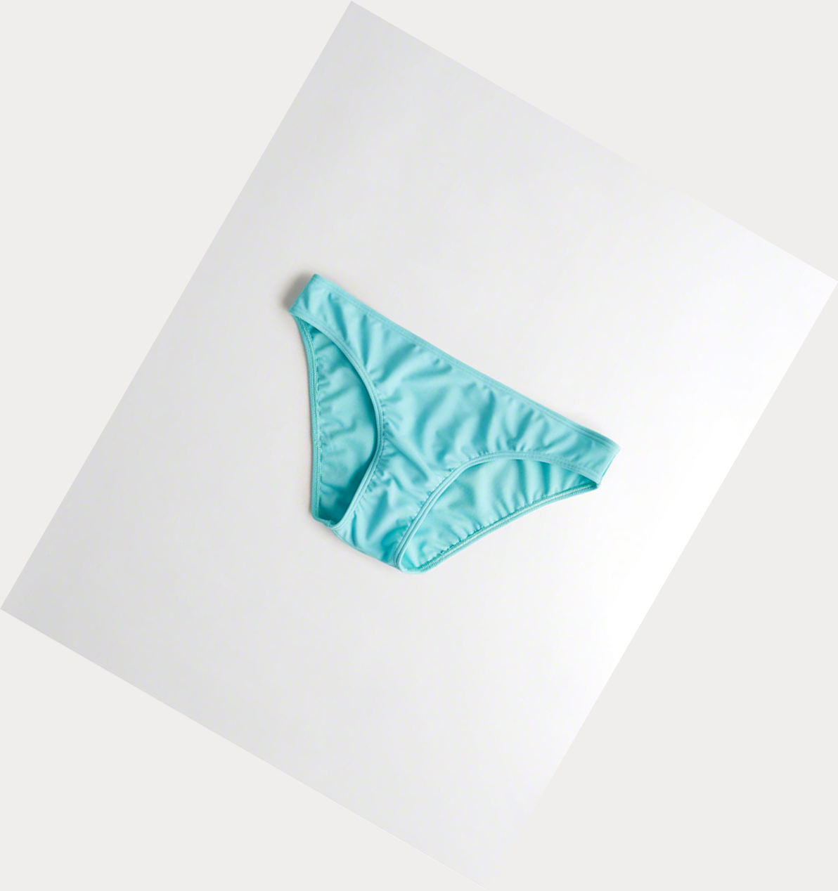 Turquoise Hollister Women\'s Bikini Bottoms | ZA-UGBI745