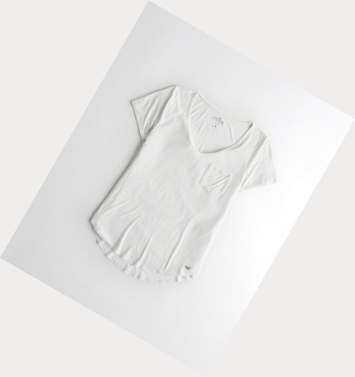 White Hollister Must-Have Easy Women\'s Short Sleeve | ZA-XMIO928